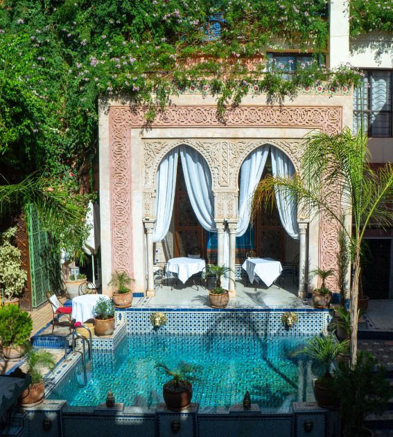 Riad Palais Sebban, charme andalou au cœur de Marrakech